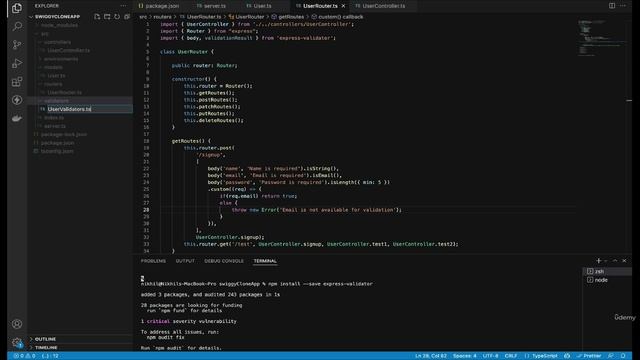 2_14. Implementing request validation & overview of http error status code