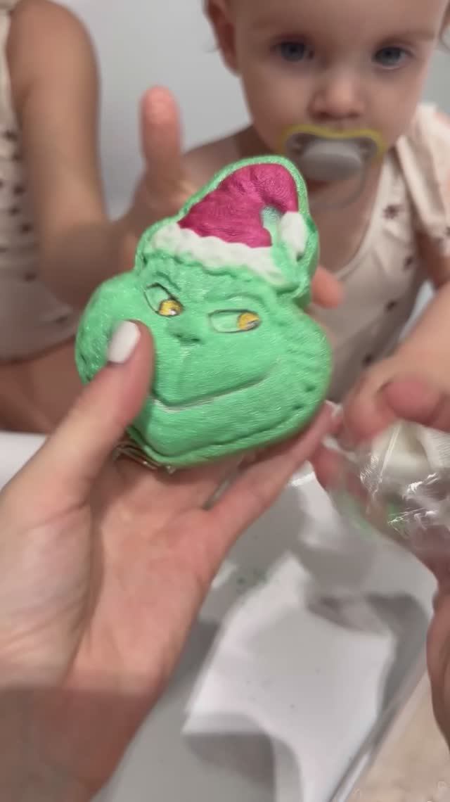 💫🌈ВАУ Бомбочка Гринч для ванны 🛀😍