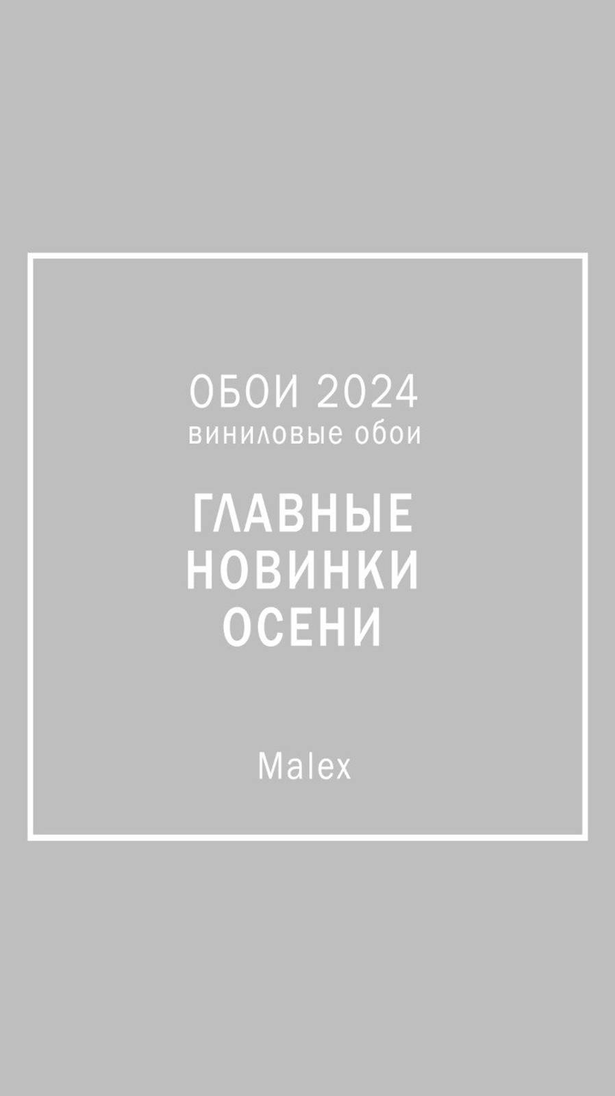 НОВИНКИ ОСЕНИ 🍁Виниловые обои 2024