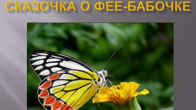 СКАЗОЧКА О ФЕЕ-БАБОЧКЕ
для детей