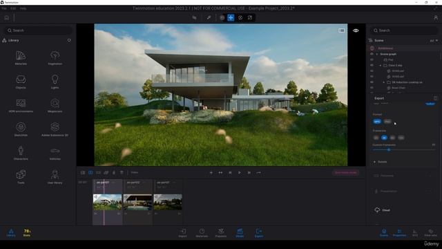 25 -Exporting videos and walkthroughs