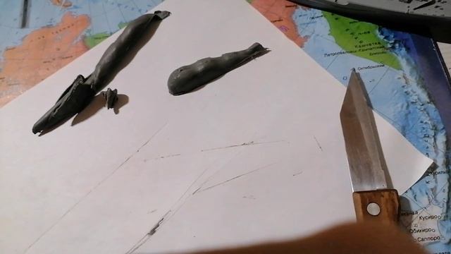 Как сделать крейсер из пластилина часть 1