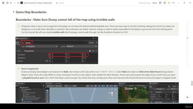 10 -Game Map Boundaries