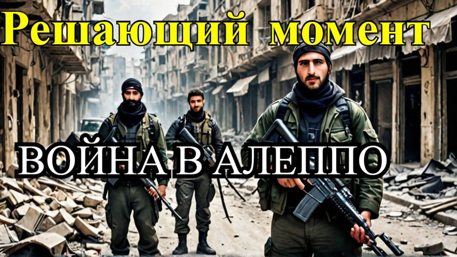 Сирийские боевики заявили о входе в Алеппо: что происходит?
