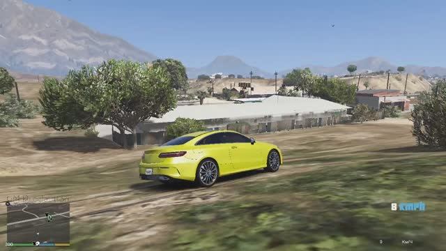 Mercedes-Benz C63 Coupe AMG 4х4 Stock один из кроасивкейших купе в миреGTA 5,