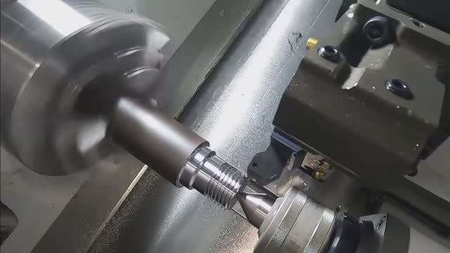 CoroPlus Toolpath   OptiThreading  on OKUMA LB3000 EXII