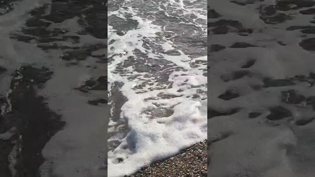 КРЫМ! Пляж в Алупке Южнобережный! Конец ноября...