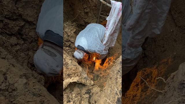 Аварийный вызов в Одинцово. Прорыв трубы ХВС. Газовая сварка. santeh03.ru