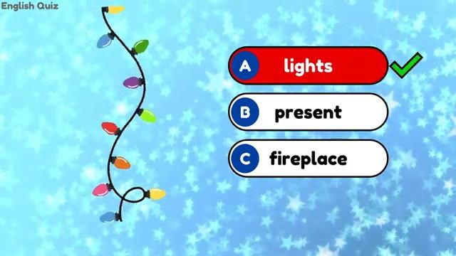 Christmas Vocabulary Quiz #christmas #christmassongs (360p)