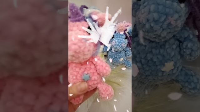 Плюшевые игрушки ручной работы #мимисити  🦄 единорожка ручной работы