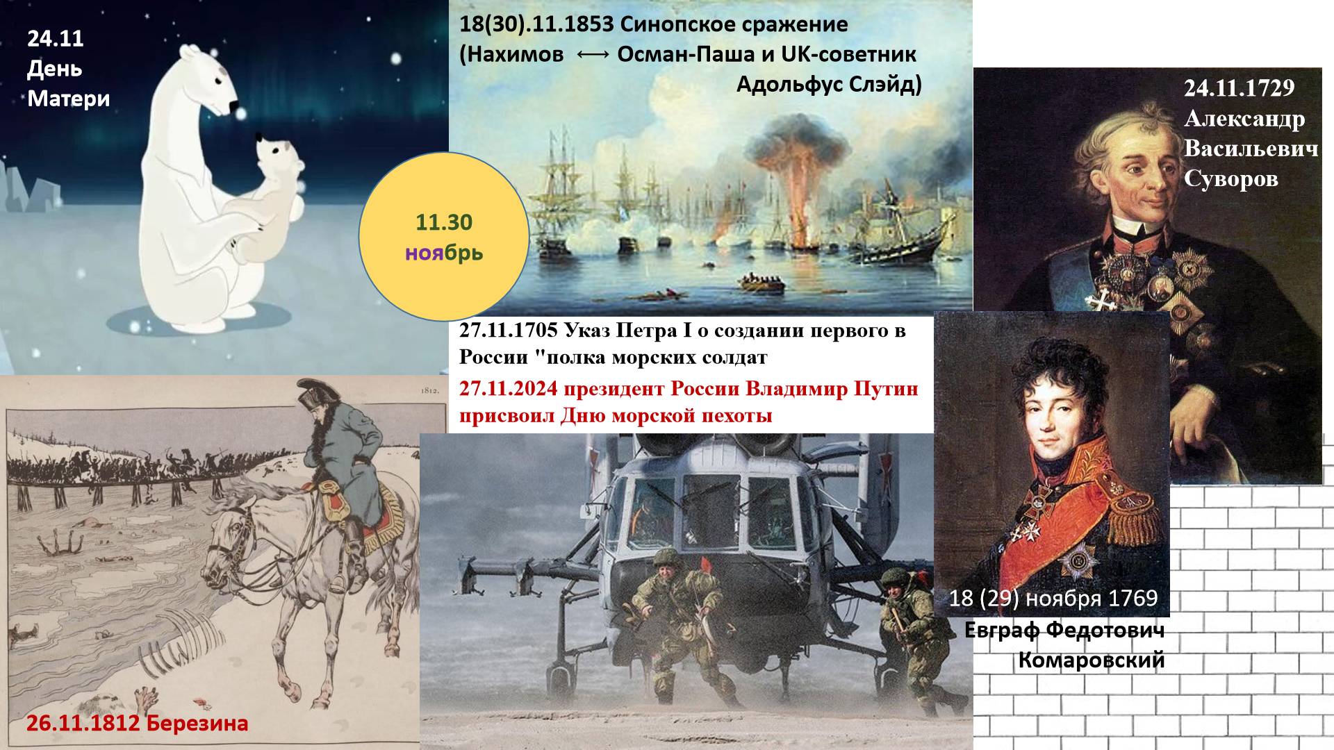 11.30 Политинформация: 24-30 ноября 2024