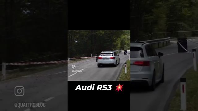 Audi rs3 big turbo time attack