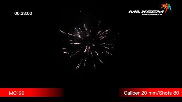 MC122, Maxsem Fireworks, MORE COLORFUL