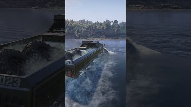Амфибия БАЗ-5937  ( SnowRunner )