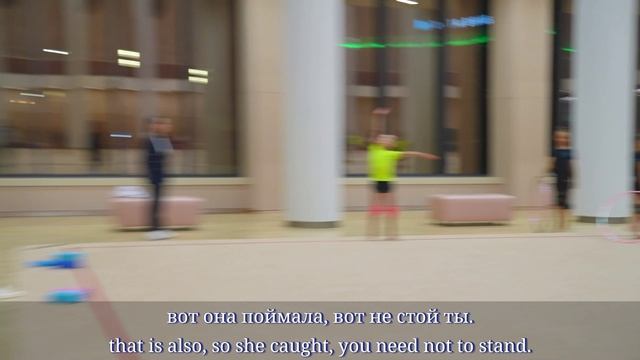 Олимпийская чемпионка помогает воспитанницам Академии достойно показать себя на соревнованиях!