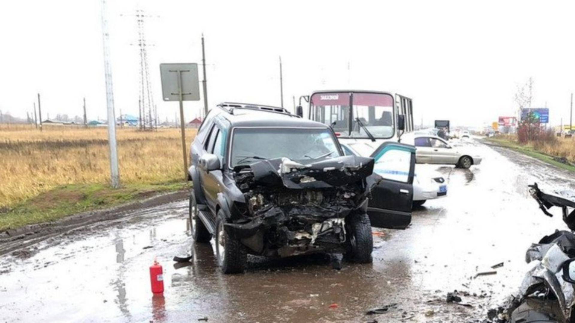 Пять человек, включая двоих детей, пострадали в ДТП в Челябинской области