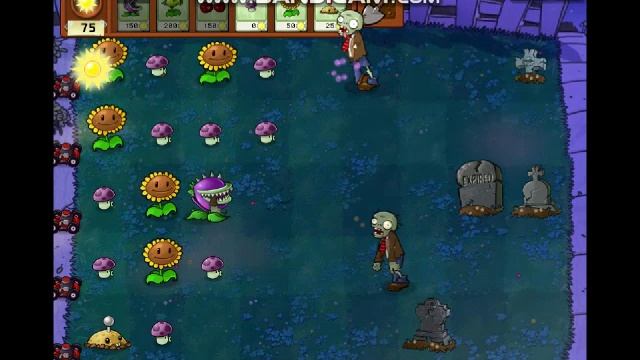 играю в растения против зомби