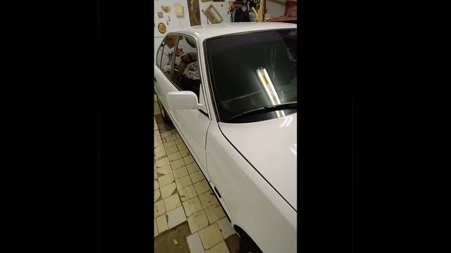 Легендарная BMW E34, поставил на зимовку в гараж