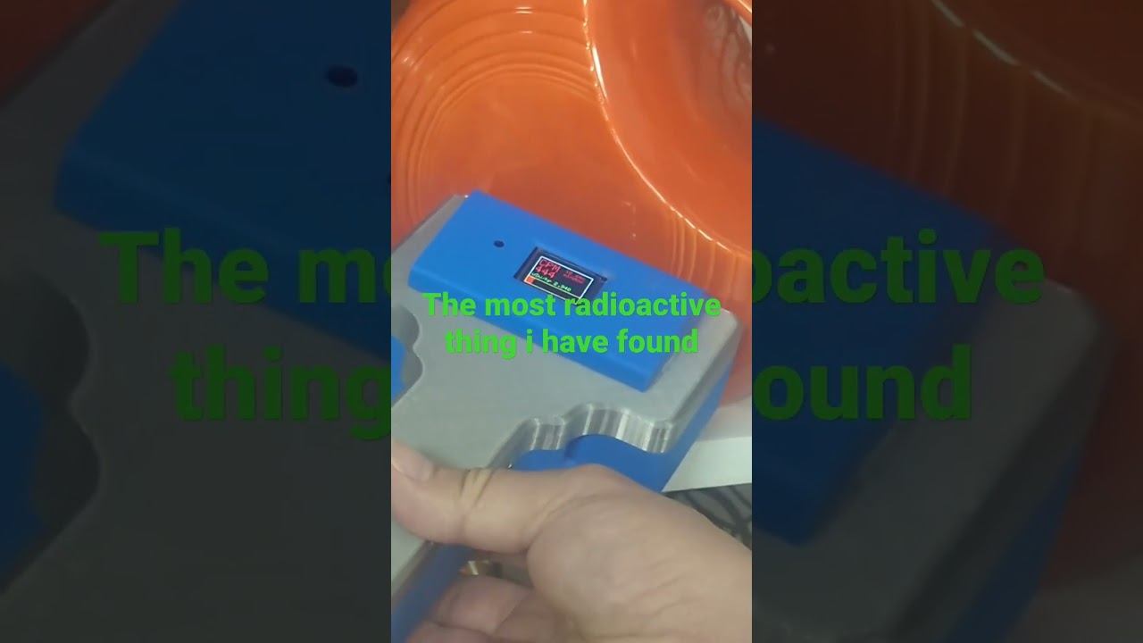 The most radioactive thing I have found