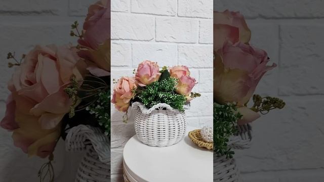 А вот и результат предыдущих видео с процессом плетения