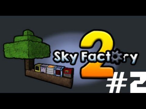 Прохождение Minecraft Sky Factory 2 #2 ( Продолжаем плавить ресы)