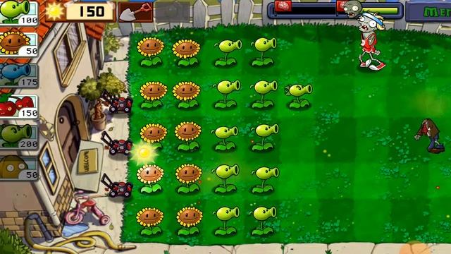 PvZ прохождение без модов #3