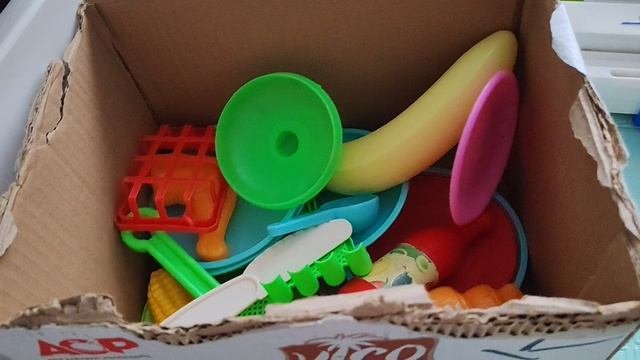 уборка детской посудки