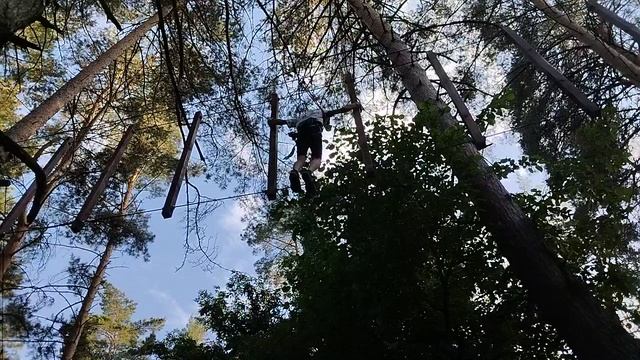 25.06.2023 Лазаем в парке Адреналин