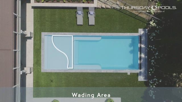 Lil Bob LX | Fiberglass Pool With Tanning Ledge | Thursday Pools