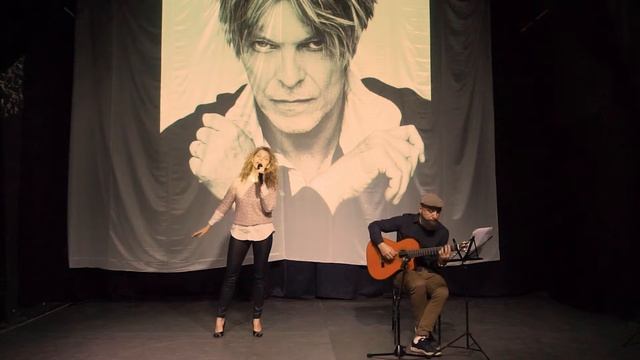 David Bowie Tribute concert 08.01.22. Space Oddity cover by Anna Saks & Konstantin Gorodskih