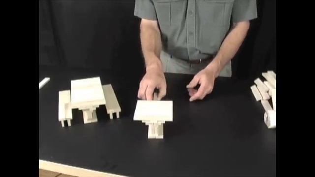 KEVA Planks Project Instructions - Picnic Table and Benches
