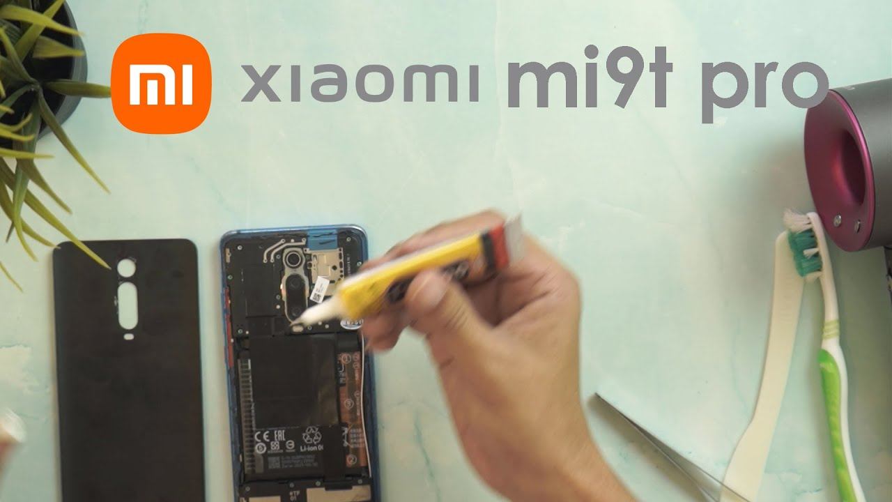 Xiaomi mi9t back glass replacement glass replacement tutorial