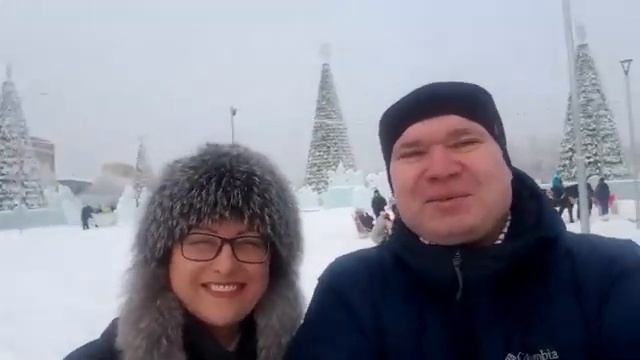 С Новым Годом из Красноярска