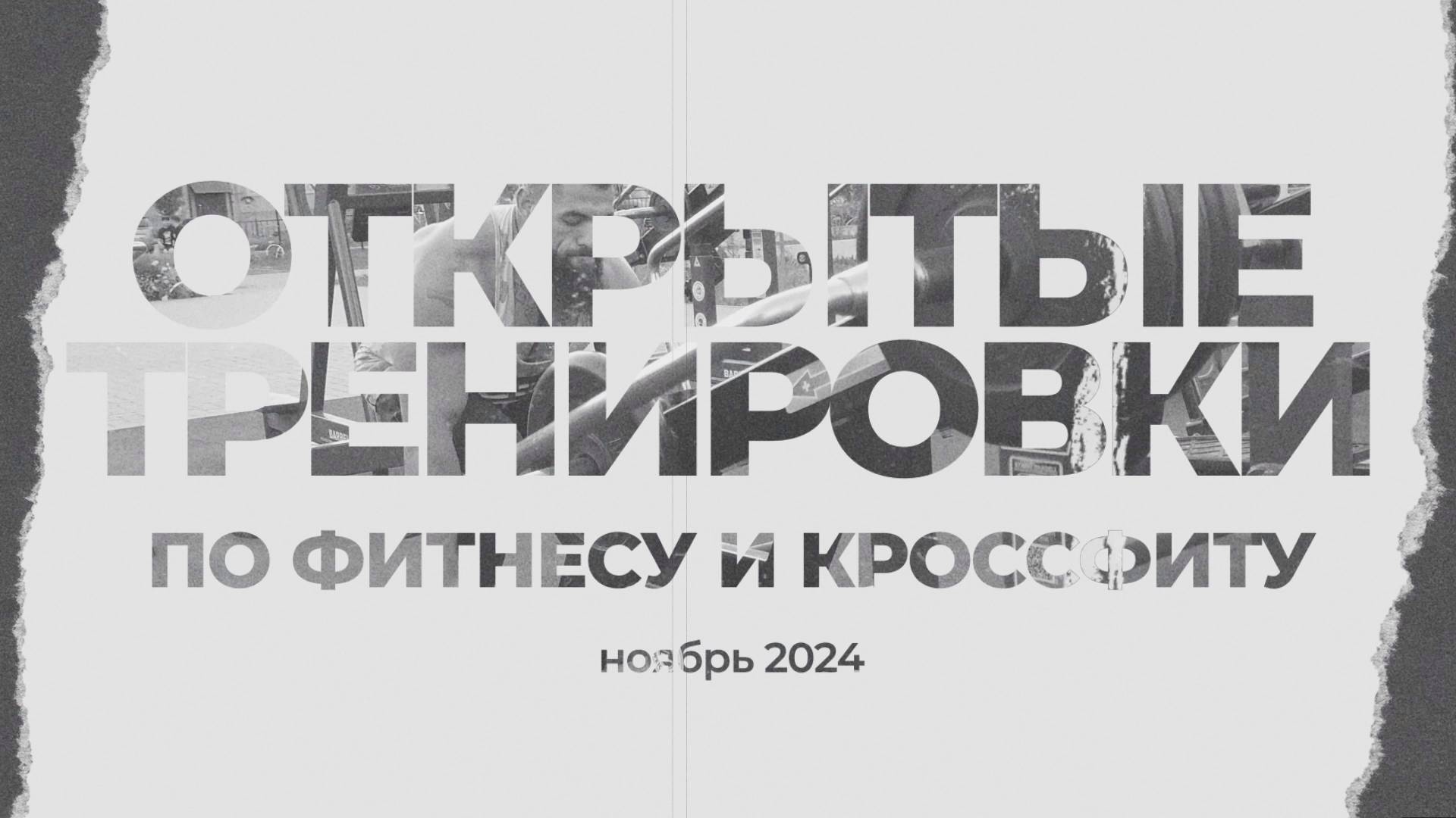Территория спорта. Фитнес и кроссфит. Ноябрь 2024