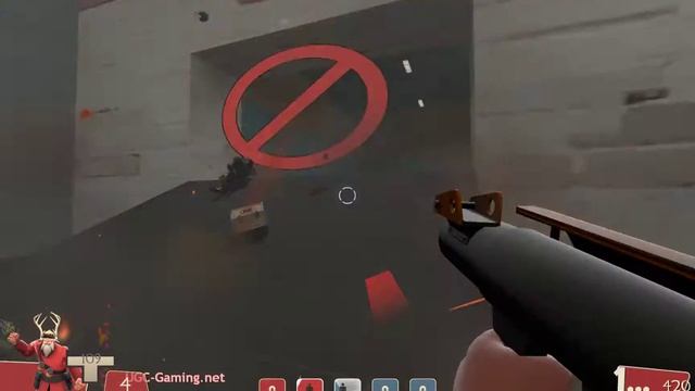 Team Fortress 2 orange x 7 gameplay market gardener average skills