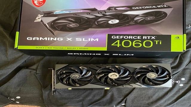 Видеокарта Msi GeForce RTX 4060 TI GAMING X SLIM 16G - краткий обзор