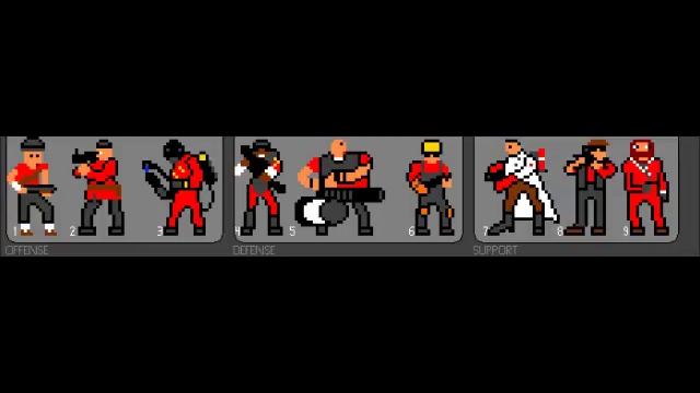 Team Fortress 2 Theme 8 bit