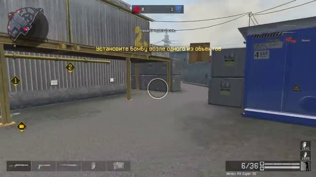 Ночной забег на Зомби мод в Warface