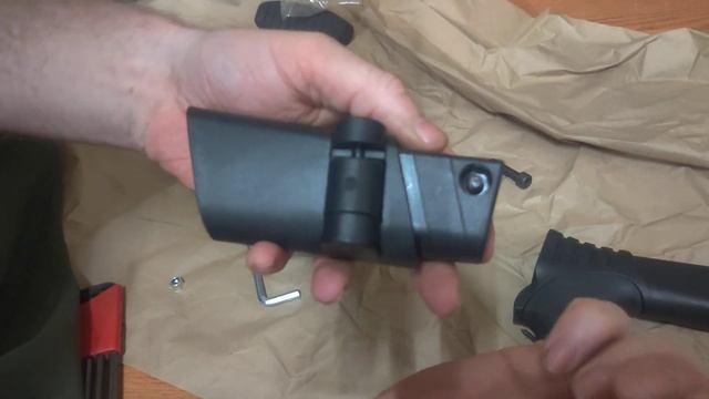 Gforce Arms, GF2P 12 Gauge pump, extendable folding stock install! Better reach and storage safety.