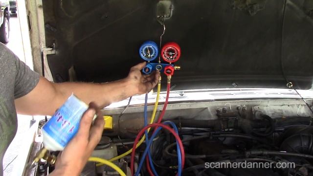 A/C Leak Testing And Repair Part 3 - 95 Jeep