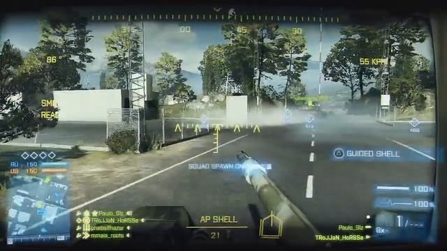 BF3 | [NoOb] NoOb´s In War Vs [HBR] HonorBR | Clan War CQ 12vs12 PS3 | Visão Tanker TRoJJaN_HoRSSe