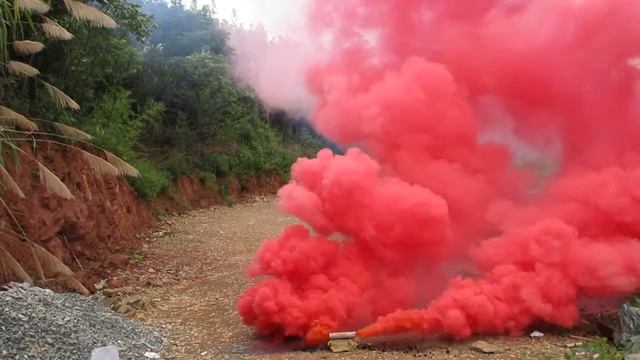 FPS030 Red Цветной дым (двойной) 50сек