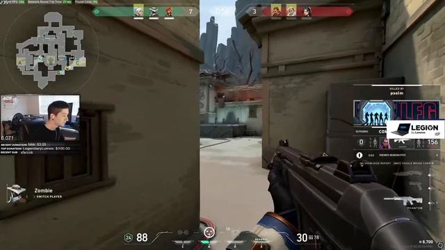 ACEU GETS RADIANT RANK! REYNA VALORANT GAMEPLAY [Full Match VOD]