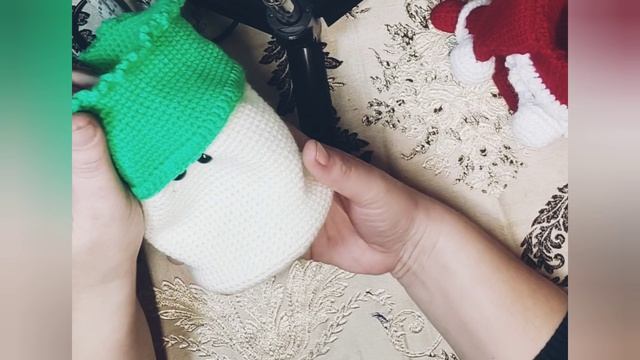 (схема) новогодние чехлы, кРюЧкОм