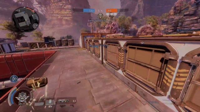 Average Attrition match on Exoplanet  - Titanfall 2 GamePlay - 147 points!