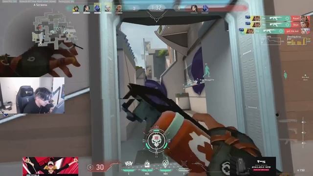 TenZ on why he uses CSGO Crosshair 4 Years Ago & goes CRAZY...
