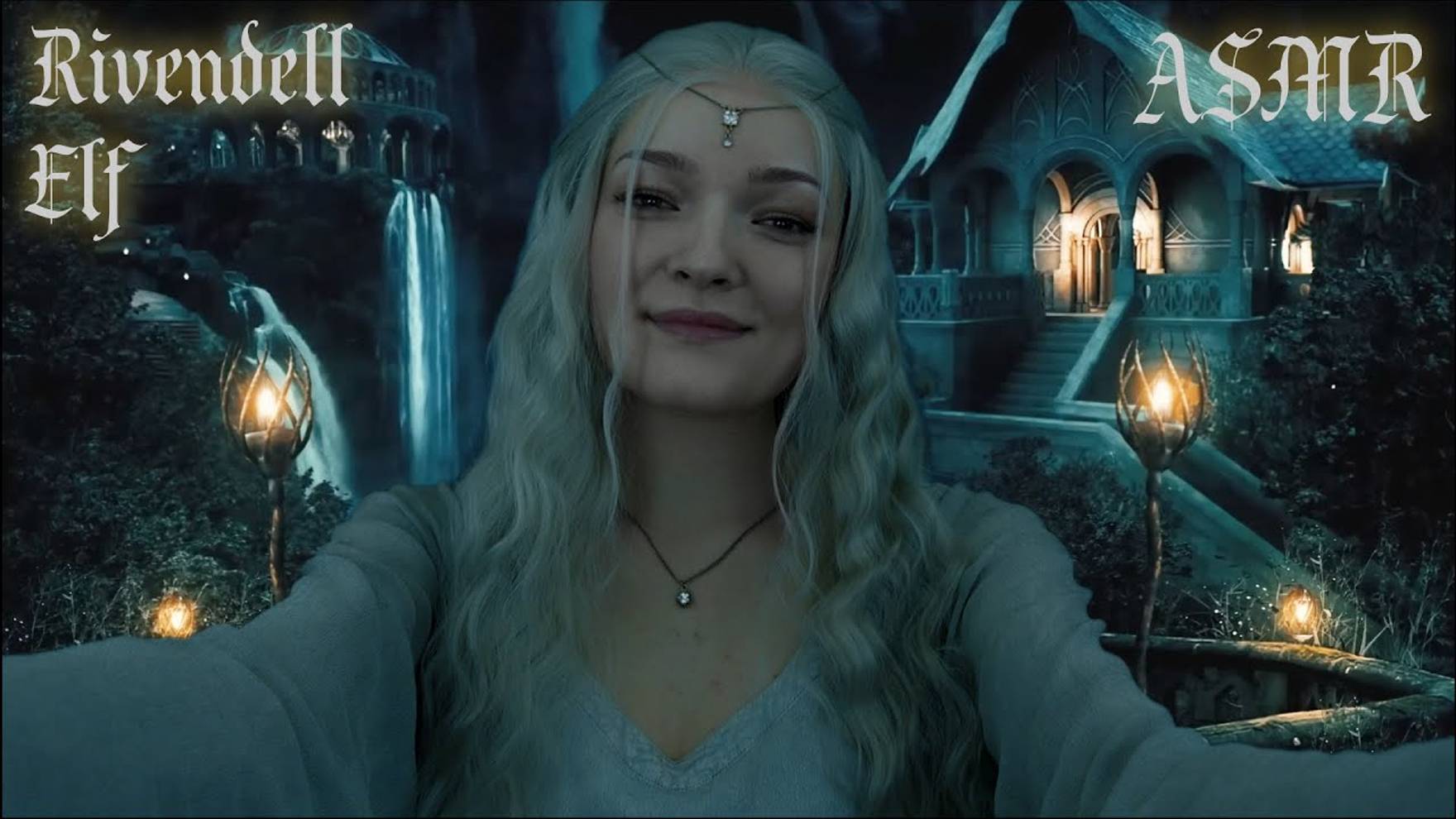 [Aen Ani ASMR] 🧝♀️ Elven Mother humms you to sleep in Rivendell 🌿