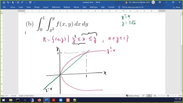 MA1201 Matematika 2A   20210429 Pertemuan 33, Tutorial