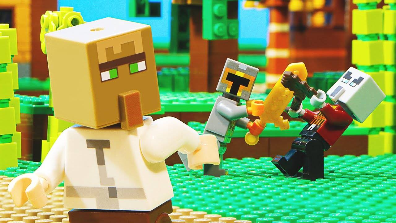 поддельный герой LEGO