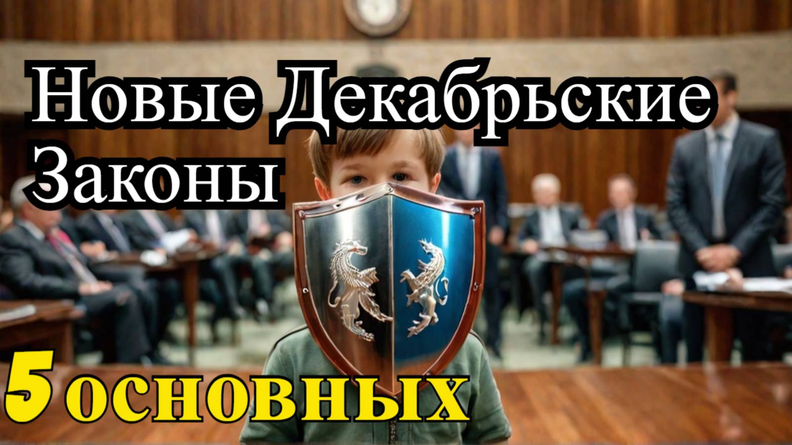 Новые законы декабря: защита детей и поддержка военных